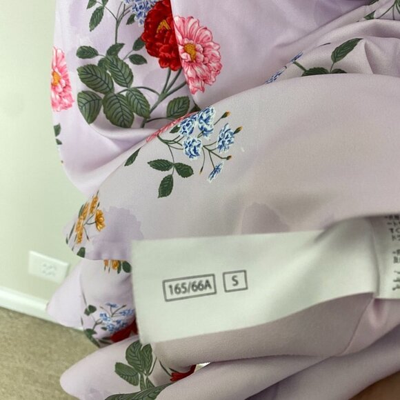 Keepsake the Label Pretty One Mini Dress Floral Ruffle Short Sleeves Womens S - Picture 7 of 9